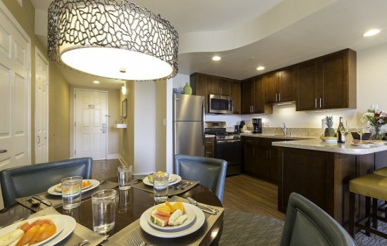 1 & 2 BEDROOM CONDOS - One Bedroom Kitchen